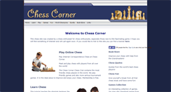 Desktop Screenshot of chesscorner.com